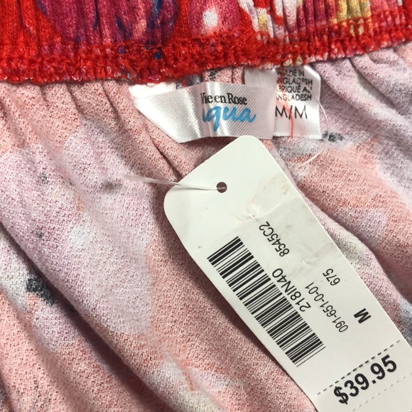 La Vieen Rose Aqua - Swimwear Cover Up Dress - Picture 2 of 2